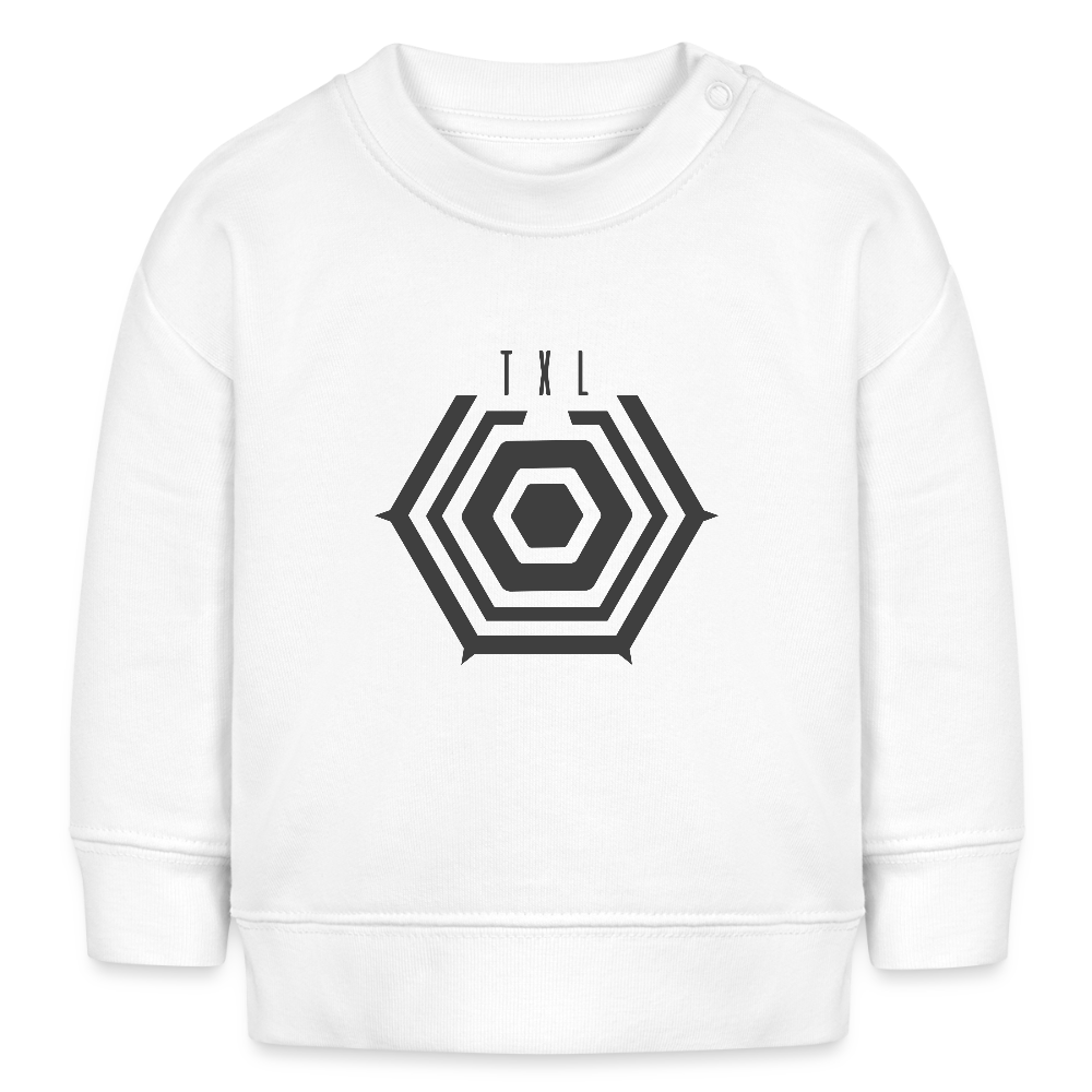 Tegel TXL Umrisse - Baby Bio Pullover - Weiß