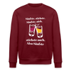 Säufste - Unisex Bio Sweatshirt - Burgunderrot