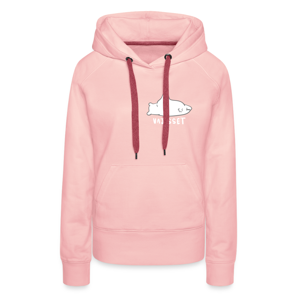 Vajisset Bär - Frauen Premium Hoodie - Kristallrosa