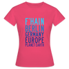 F'hain - Planet Earth - Frauen Premium T-Shirt - Azalea