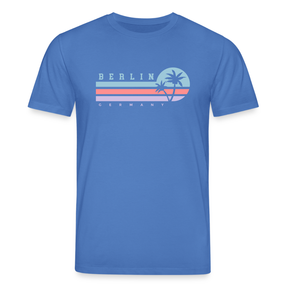 Berlin, Germany - Unisex Bio T-Shirt - Achtsames Blau