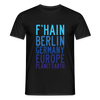 F'hain - Planet Earth - Männer Premium T-Shirt - Schwarz
