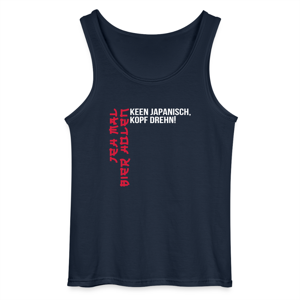 Jeh mal Bier holen! - Männer Tank Top - Navy
