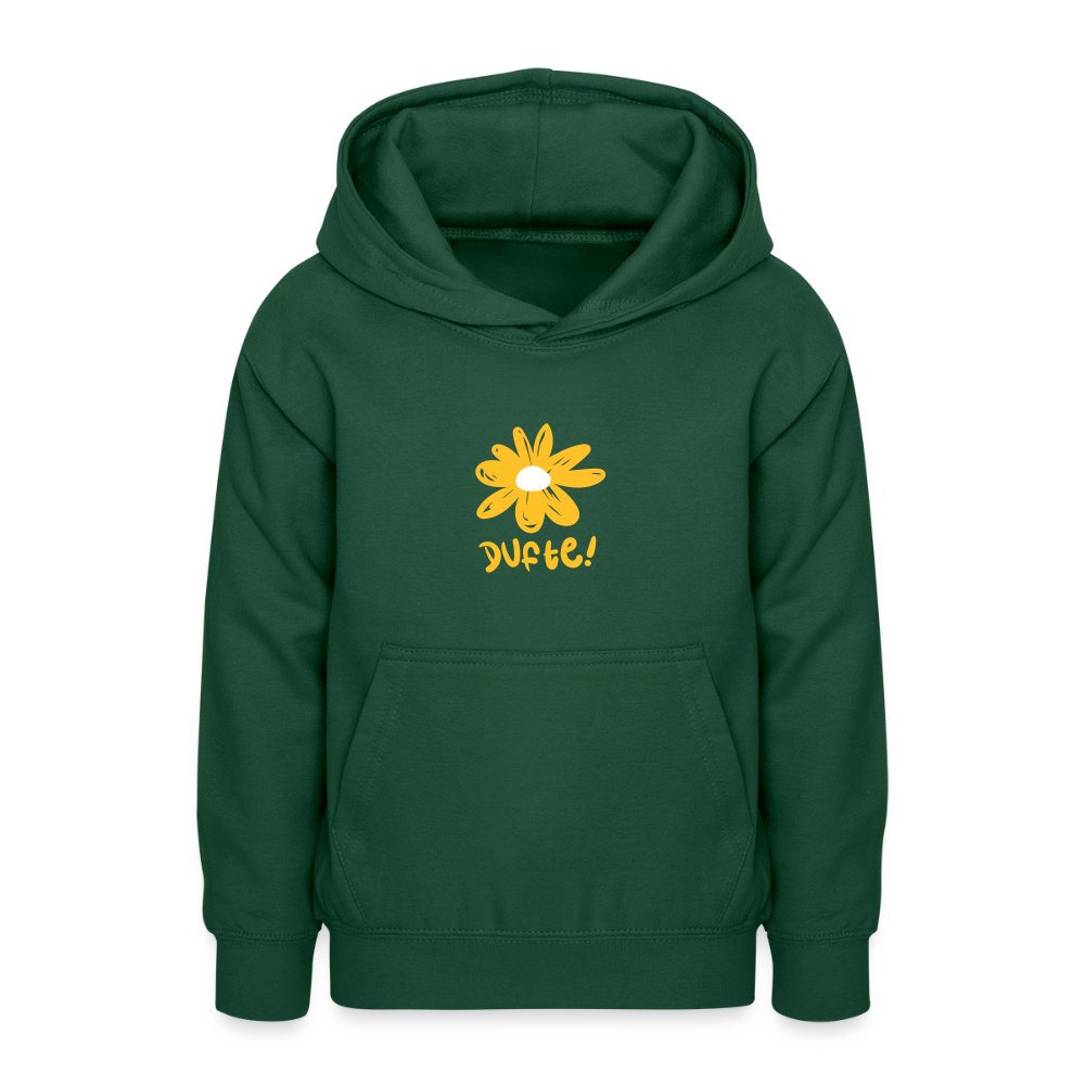 Dufte - Teenager Hoodie - Flaschengrün