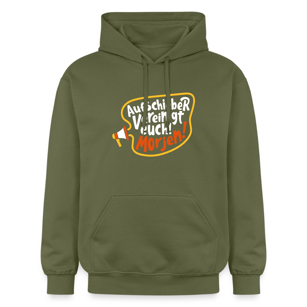 Aufschieber vereinigt euch! Morjen! - Hoodie - Militärgrün