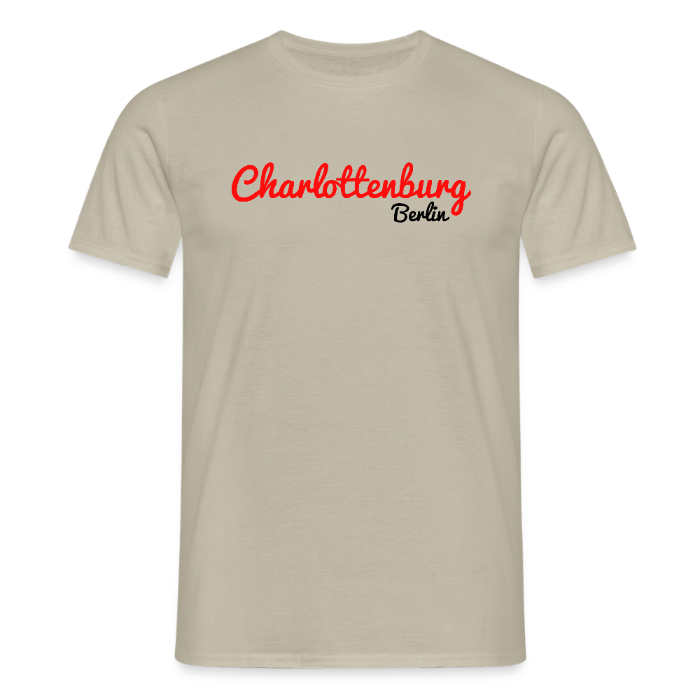 Charlottenburg Berlin - Männer Premium T-Shirt - Sandbeige