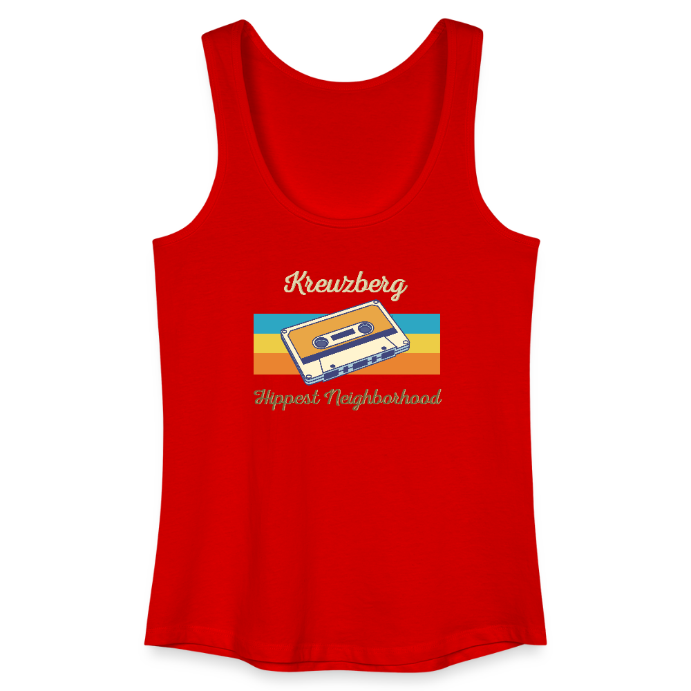 Kreuzberg Hippest Neighborhood - Frauen Bio Tank Top - Rot