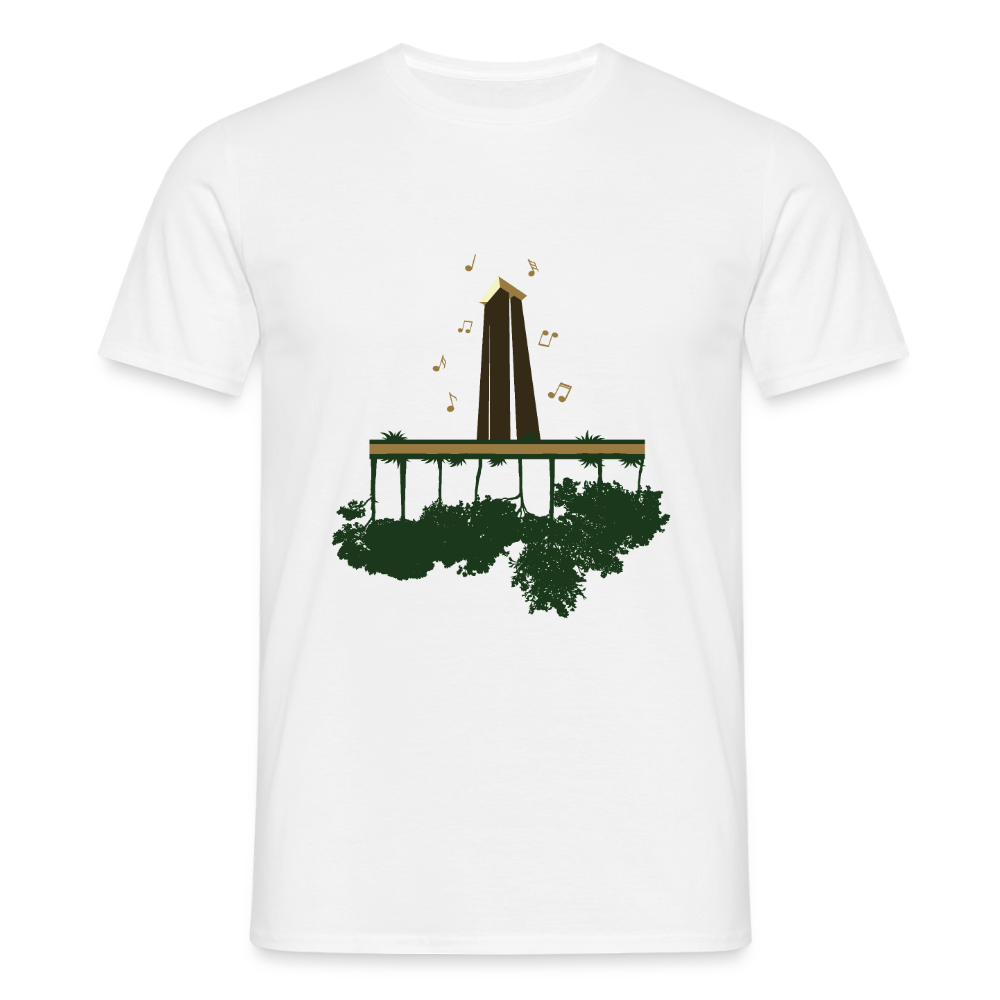 Carillon Tiergarten - Männer Premium T-Shirt - Weiß