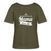 Mama Wees Allet - Relaxed Rundhals Frauen Bio-T-Shirt - Khaki