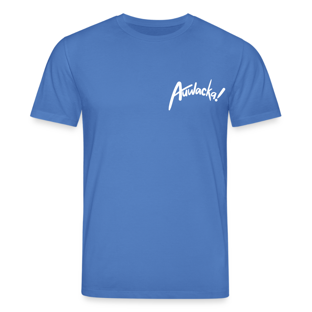 Auwacka! - Unisex Bio T-Shirt - Achtsames Blau