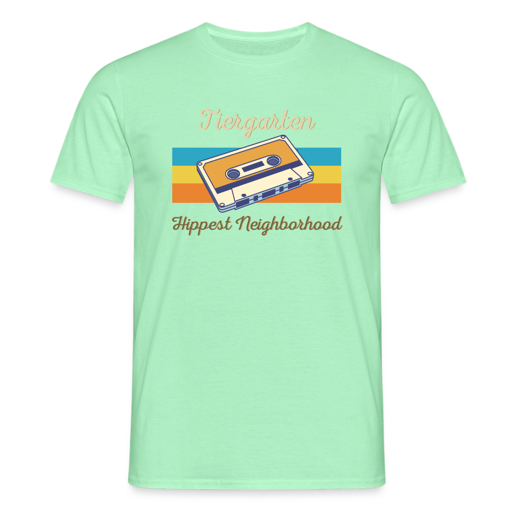 Tiergarten Hippest Neighborhood - Männer Premium T-Shirt - Mintgrün