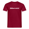 Schlauer wie du! - Männer Premium T-Shirt - Ziegelrot