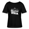Mama Wees Allet - Relaxed Rundhals Frauen Bio-T-Shirt - Schwarz