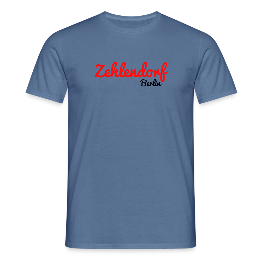 Zehlendorf Berlin - Männer Premium T-Shirt - Taubenblau