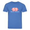 S1 - Unisex Bio T-Shirt - Achtsames Blau