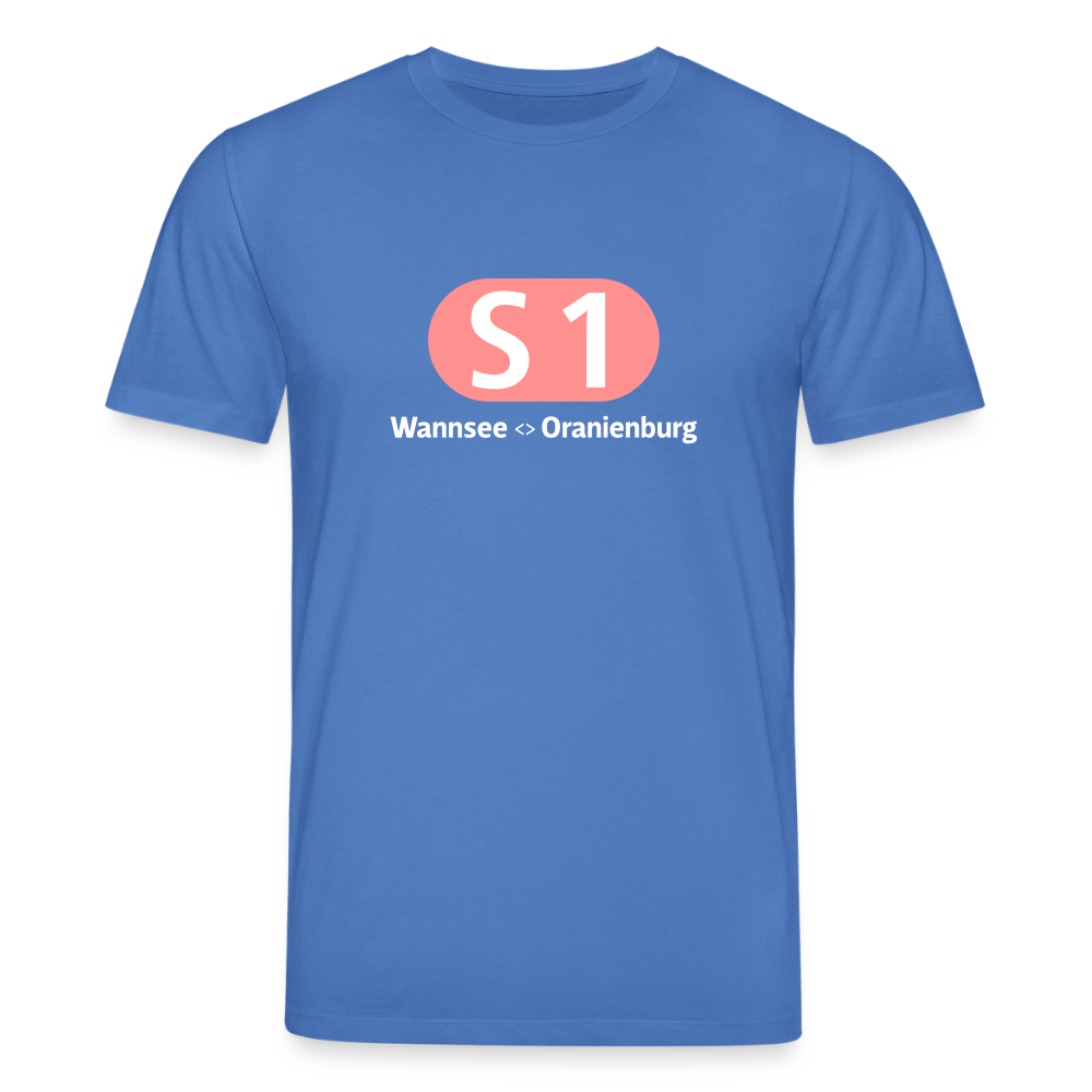 S1 - Unisex Bio T-Shirt - Achtsames Blau