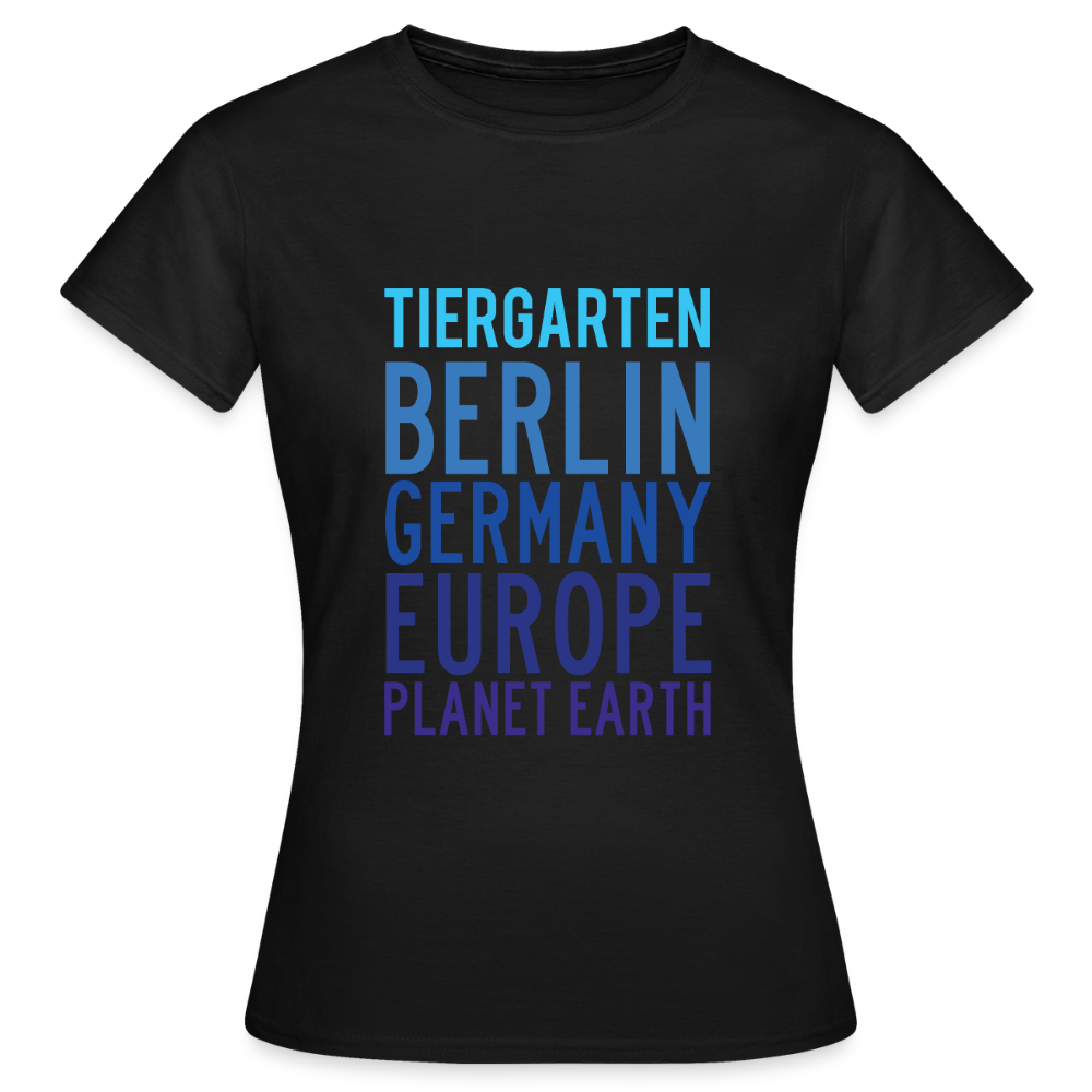 Tiergarten Planet Earth - Frauen Premium T-Shirt - Schwarz