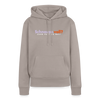 Schnauze voll? Dann halt sie mal! - Frauen Premium Hoodie - Taupe