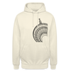 Der Turm von unten - schwarz - Unisex Hoodie - Vanille-Milchshake