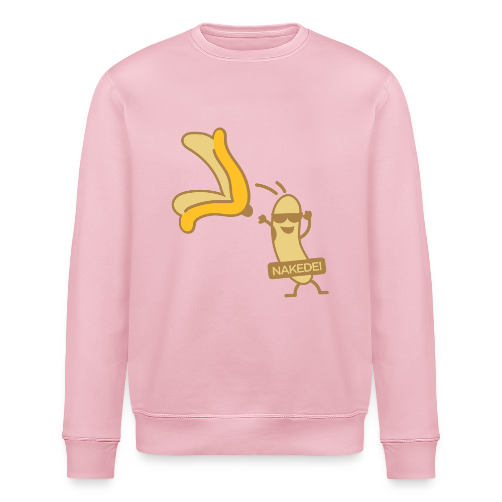 Nakedei - Unisex Bio Sweatshirt - Hellrosa