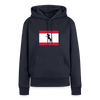 Berliner Flagge mit Hund - Frauen Premium Hoodie - Navy