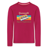 Grunewald Hippest Neighborhood - Kinder Langarmshirt - dunkles Pink