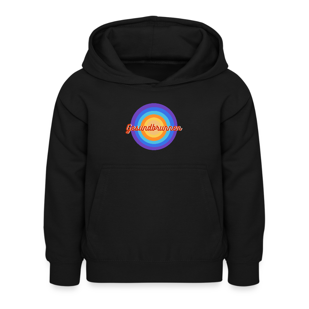 Gesundbrunnen Retro - Kinder Hoodie - Schwarz