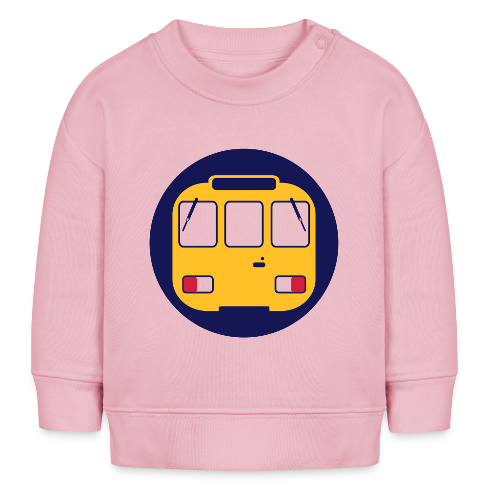 U-Bahntunnel - Baby Bio Pullover - Hellrosa
