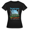 Tegernsee oder Tempelhof - Frauen Premium T-Shirt - Schwarz