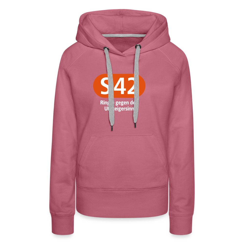 S42 - Frauen Premium Hoodie - Malve