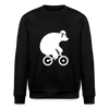 Fahrradbär - Unisex Bio Sweatshirt - Schwarz