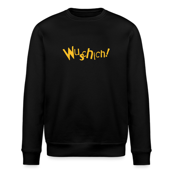 Wuschich! - Unisex Bio Sweatshirt - Schwarz