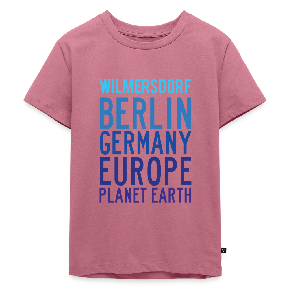 Wilmersdorf Planet Earth - Kinder Premium T-Shirt - Mauve