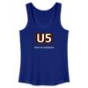 U5 - Frauen Bio Tank Top - Königsblau