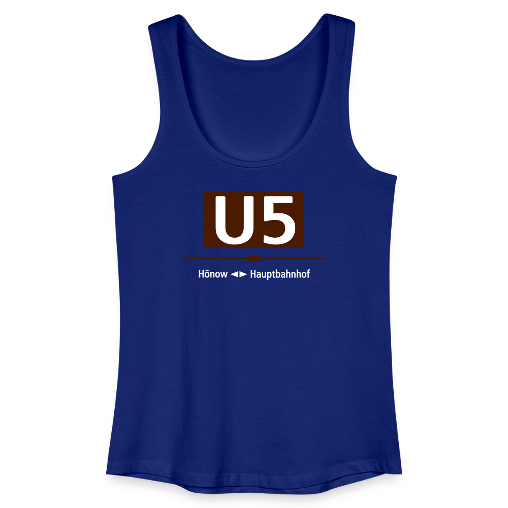 U5 - Frauen Bio Tank Top - Königsblau