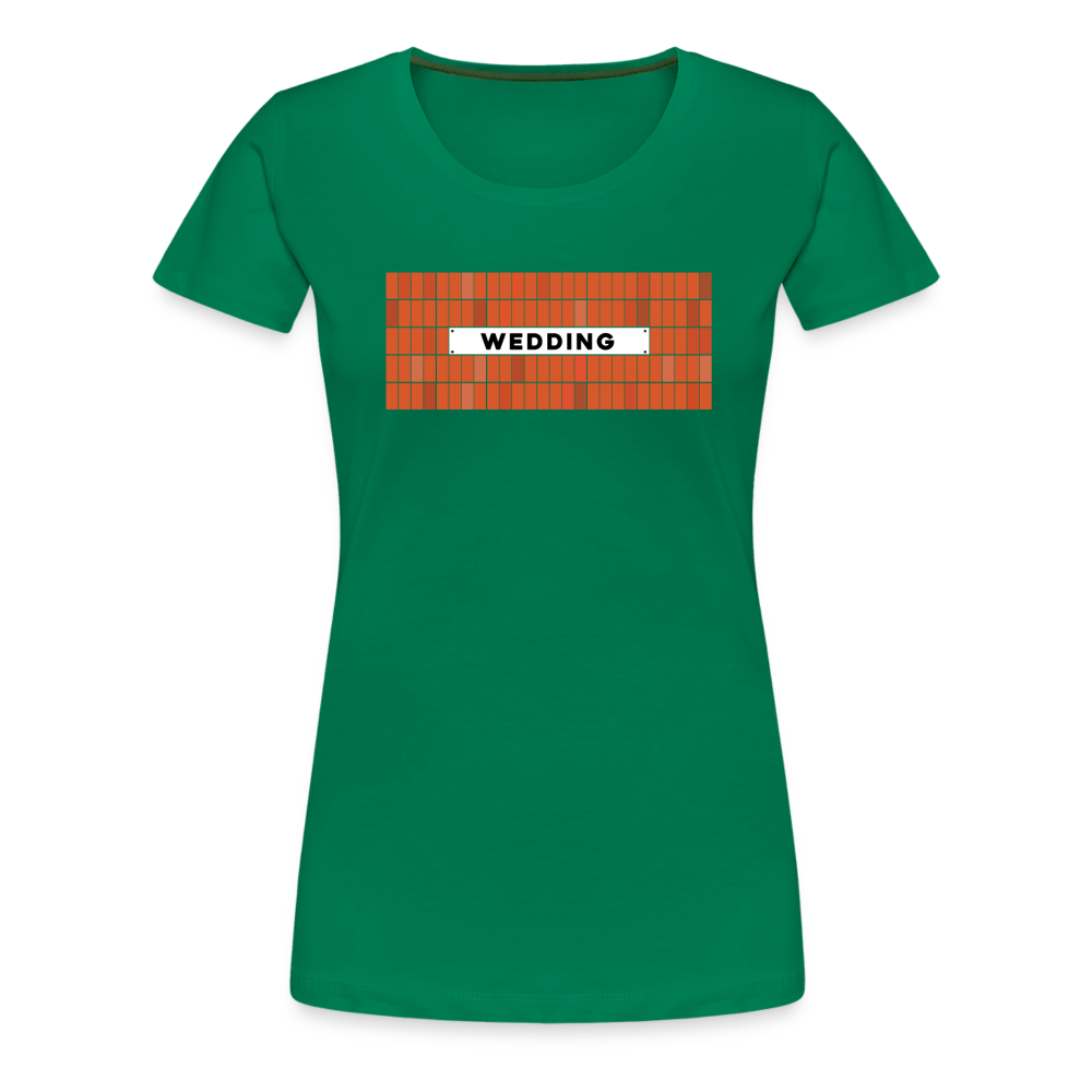 Wedding - Frauen Premium T-Shirt - Kelly Green