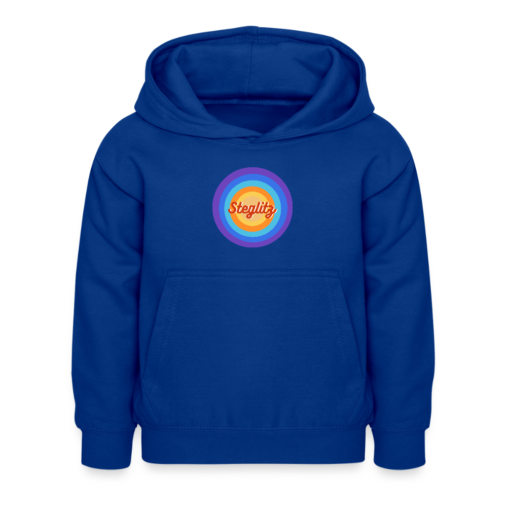 Steglitz Retro - Kinder Hoodie - Royalblau