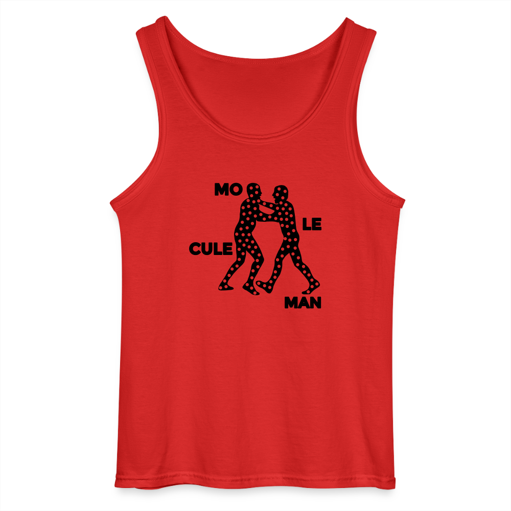 Mo le cule Man - Männer Tank Top - Rot