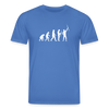 Evolution - Unisex Bio T-Shirt - Achtsames Blau