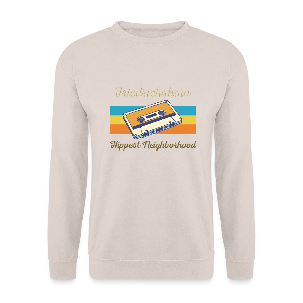 Friedrichshain Hippest Neighborhood - Unisex Pullover - Sand