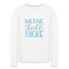 Meene Töle und Icke - Kinder Langarmshirt - Weiß