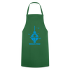 Berlin Stars - blau - Kochschürze - Grün