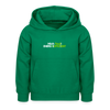 Nich faul! Energieeffizient! - Kinder Hoodie - Kelly Green