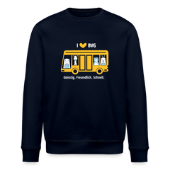 I love BVG - Unisex Bio Sweatshirt