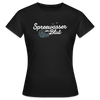 Spreewasser im Blut - Frauen Premium T-Shirt - Schwarz