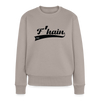 F'hain - Frauen Premium Pullover - Taupe