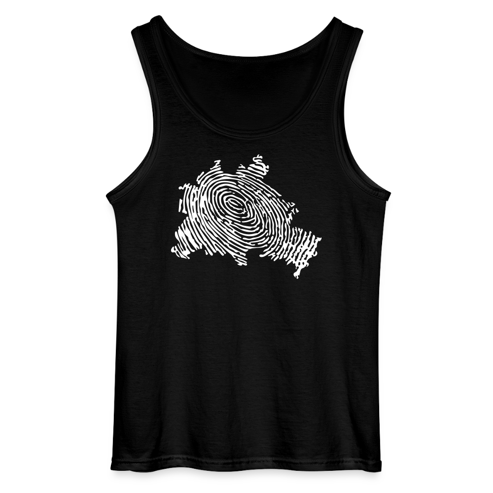 Berliner Finger - Männer Tank Top - Schwarz