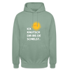 Ick knutsch dir Sonne! - Unisex Hoodie - Graugrün
