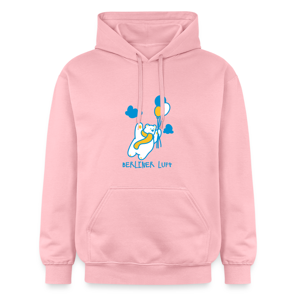 Der Bär fliegt - Hoodie - Hellrosa
