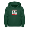 KRZBRG - Kinder Hoodie - Flaschengrün